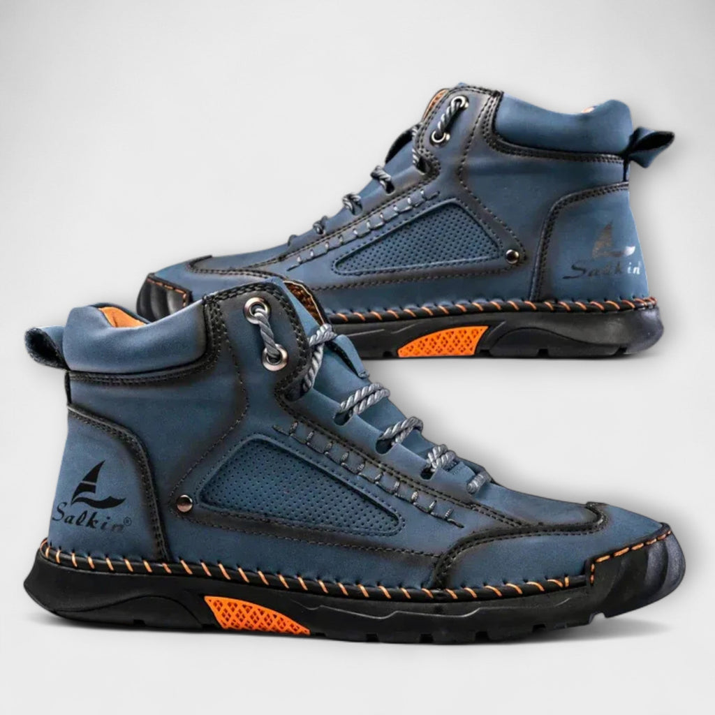 Buty męskie o sportowym kroju z oddychającymi elementami - 2 - Livia-Moda