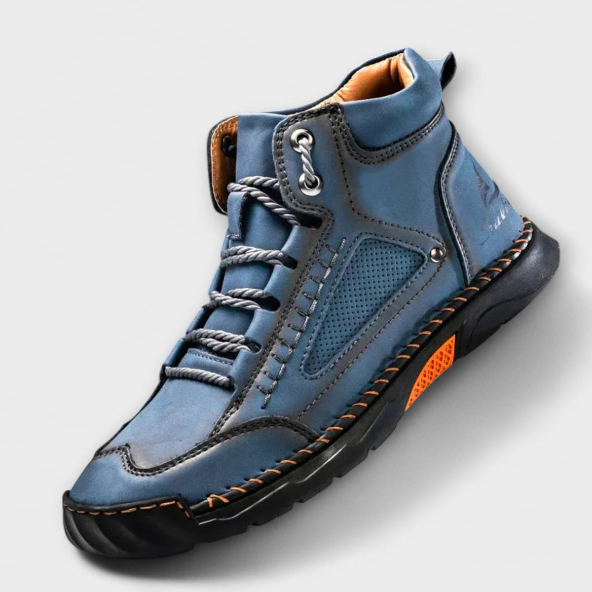 Buty męskie o sportowym kroju z oddychającymi elementami - 3 - Livia-Moda