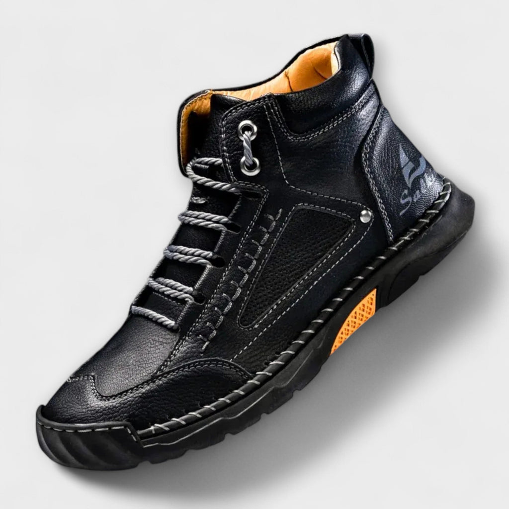 Buty męskie o sportowym kroju z oddychającymi elementami - 16 - Livia-Moda
