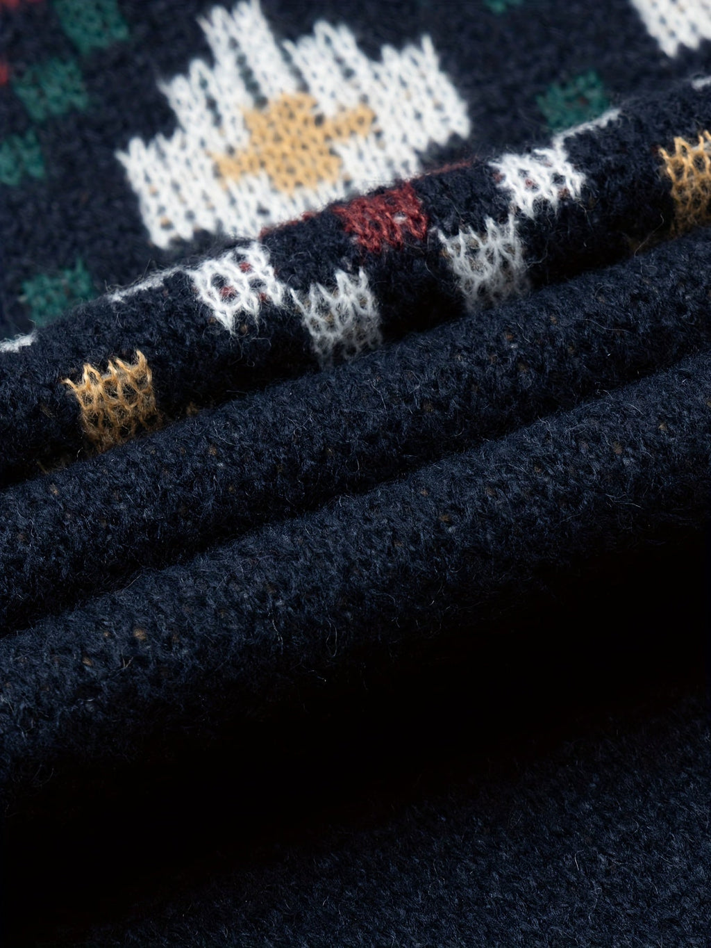 Pullover damski z klasycznym wzorem i luźnym krojem - 7 - Livia-Moda