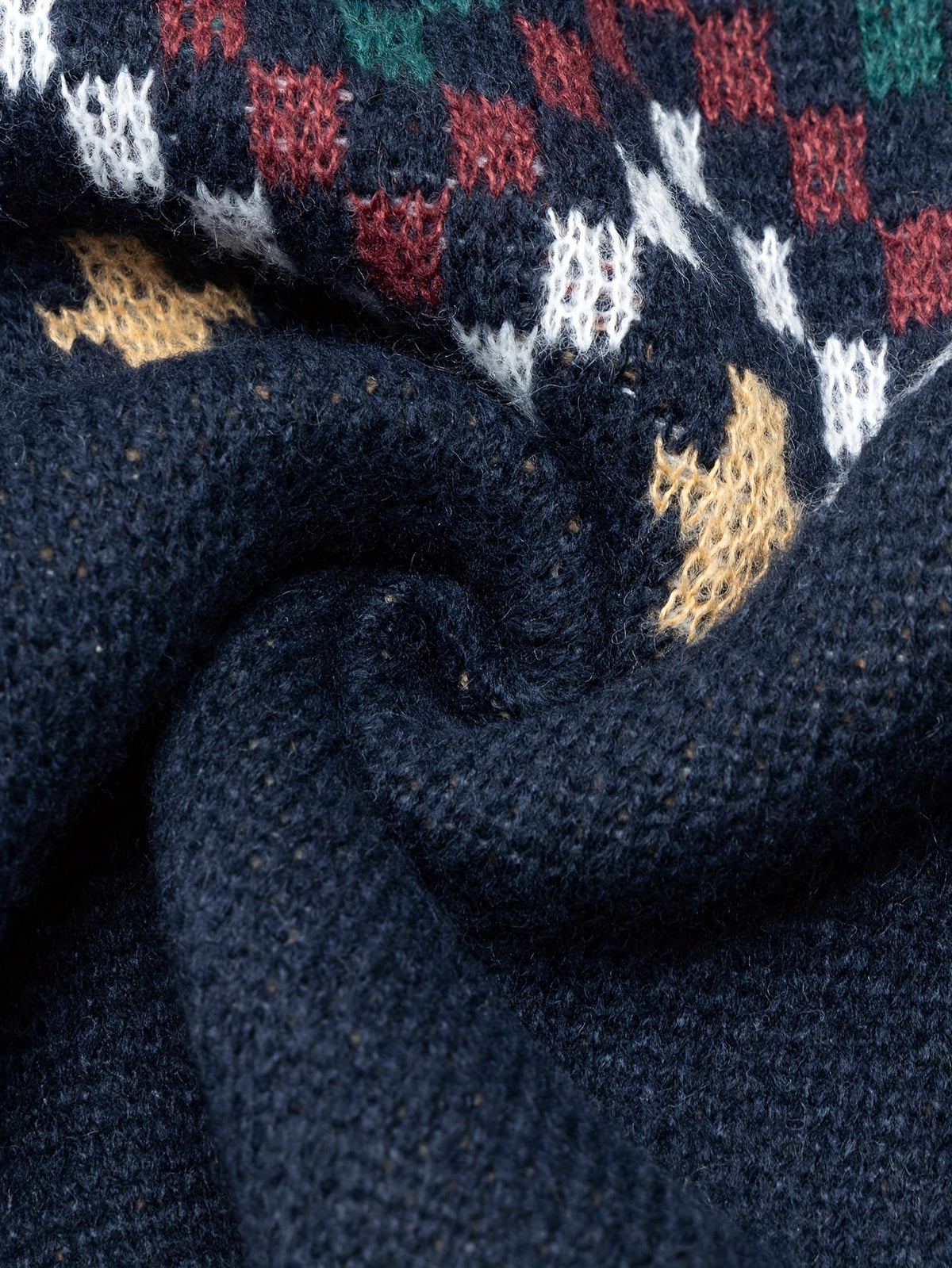 Pullover damski z klasycznym wzorem i luźnym krojem - 9 - Livia-Moda