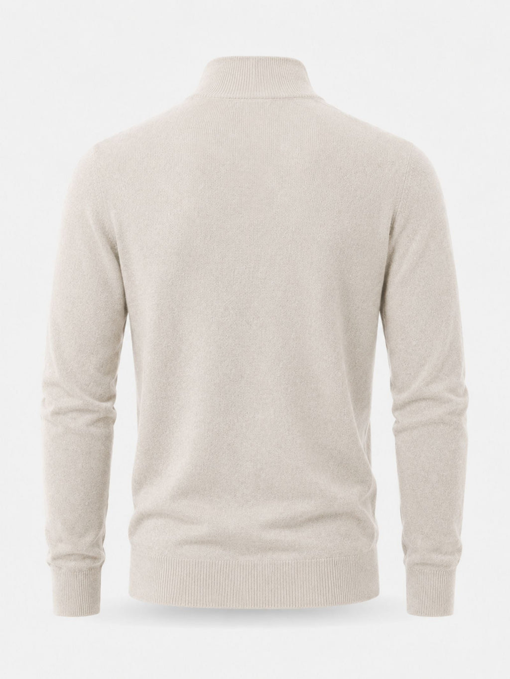 Pullover męski z półzamkiem i klasycznym krojem - 6 - Livia-Moda