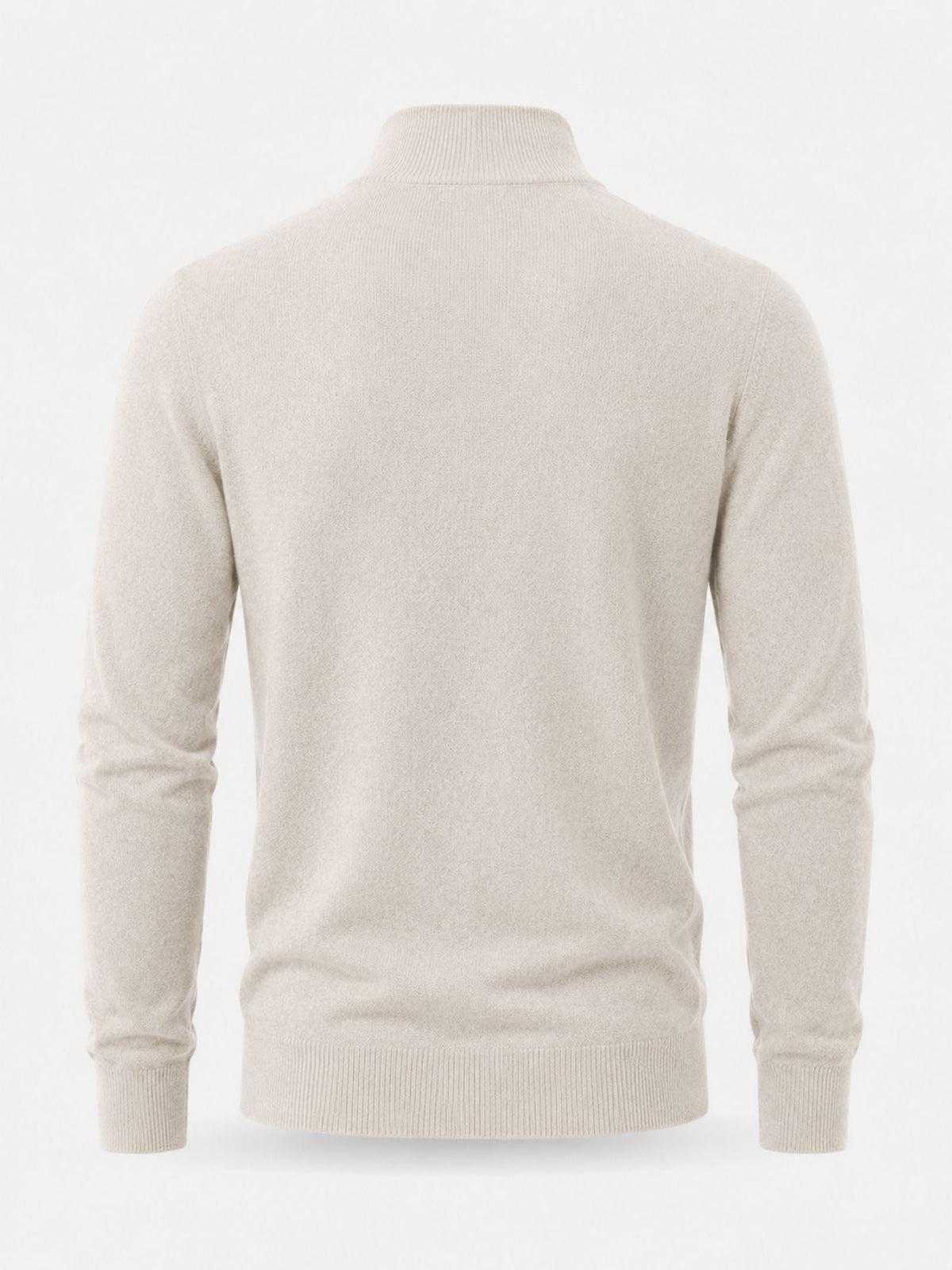 Pullover męski z półzamkiem i klasycznym krojem - 6 - Livia-Moda