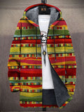 Hoodie damski z kolorowym wzorem i praktycznym kapturem - 1 - Livia-Moda