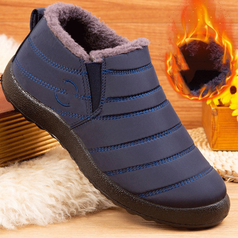 Stiefeletten Damskie Casual z Designem Slip-On - 1 - Livia-Moda