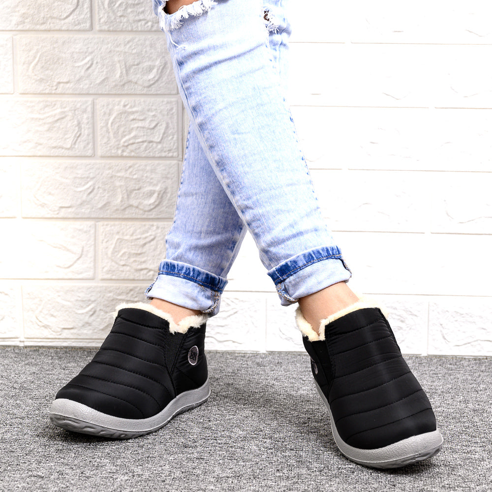 Stiefeletten Damskie Casual z Designem Slip-On - 2 - Livia-Moda