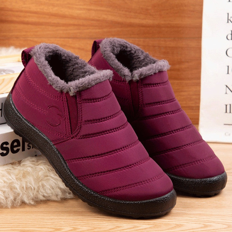 Stiefeletten Damskie Casual z Designem Slip-On - 12 - Livia-Moda