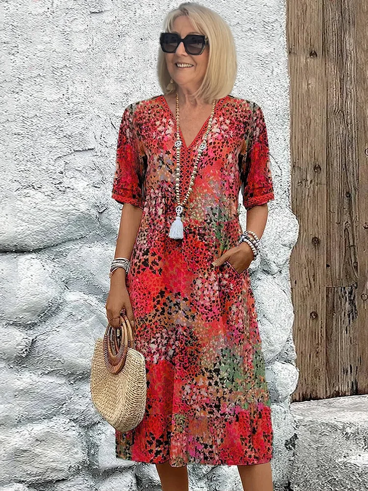 Gerda – Floral Summer Dress - Image 2