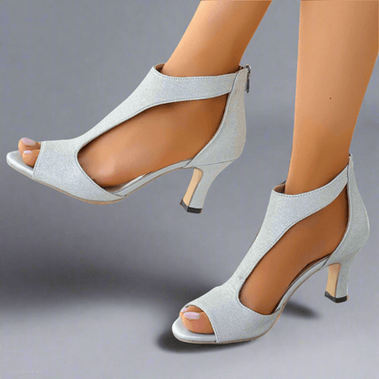 Clara – Women Open Toe Heeled Shoes - Image 6