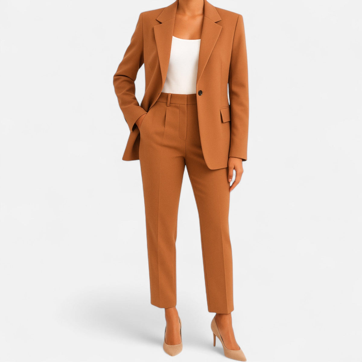 Anja – Elegant Tailored Suit with Blazer and Trousers for Women - Image 6