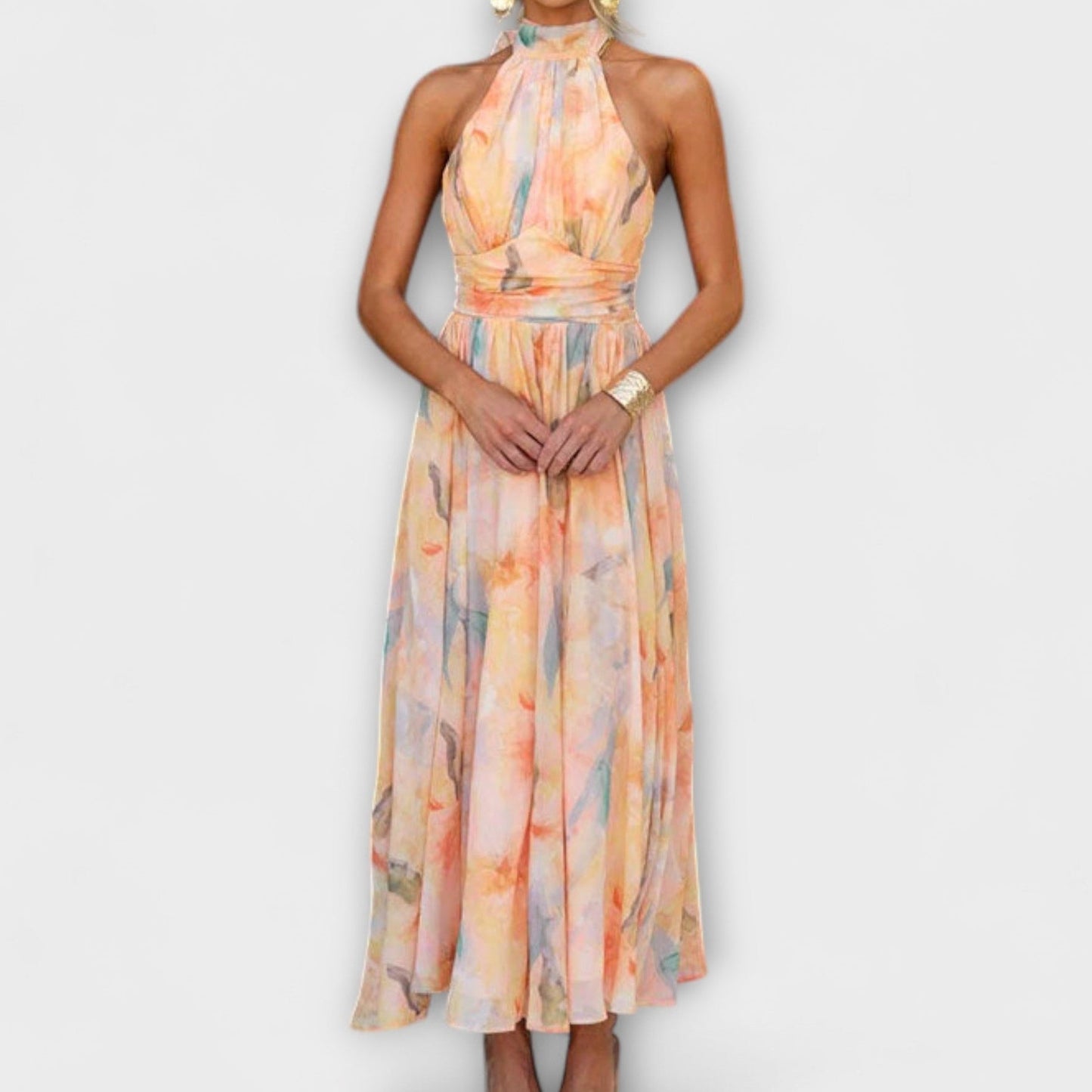 Irina – Elegant Maxi Dress for Women - Image 1