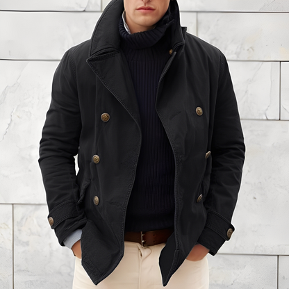 James – Elegancka dwurzędowa kurtka miejska męska