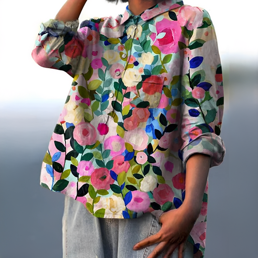 Greta – Elegant summer blouse for women - Image 1