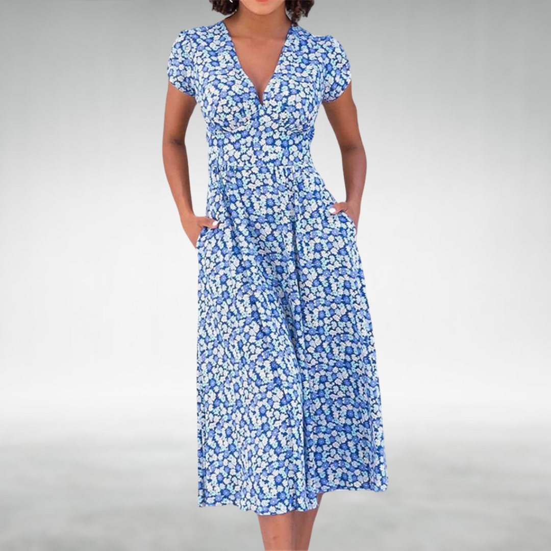 Lea – Floral Versatile Summer Dress - Image 1
