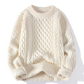 Noir – Sweter damski z warkoczowym splotem