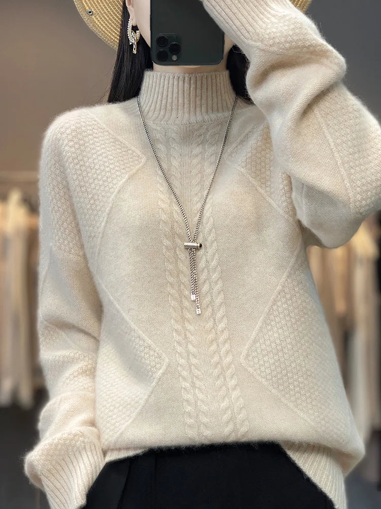 Mia –  Sweter z kaszmiru