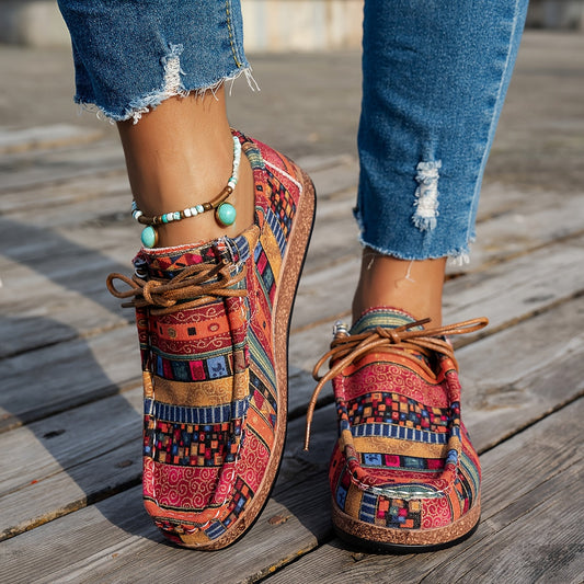 Ava – Women Vibrant Patchwork Sneaker - Image 8