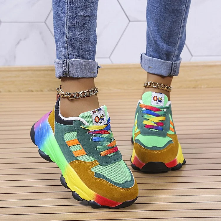 Maren – Trendy Rainbow Sneakers - Image 7