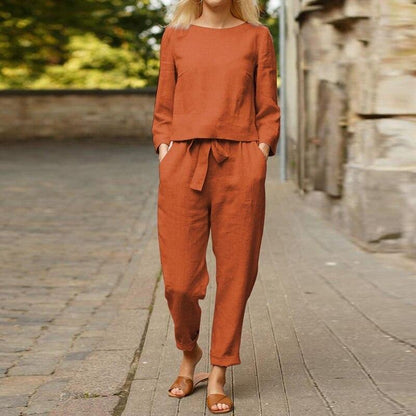 Lucy – Relaxed Linen Outfit - Image 3