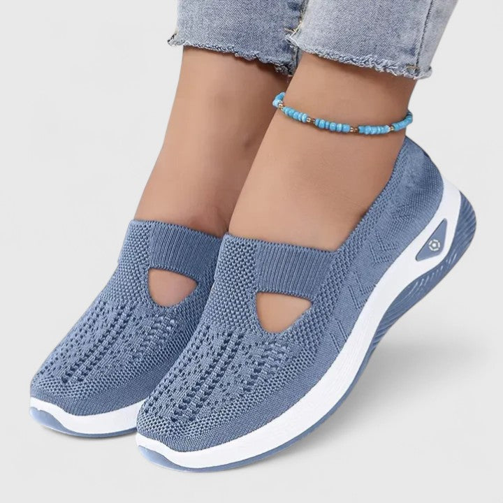 Emilia – Women Slip-On Mesh Walking Sneakers - Image 6