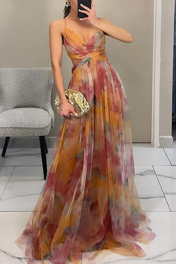 Nicole – Women Elegant Pleated Maxi Dress - Image 7
