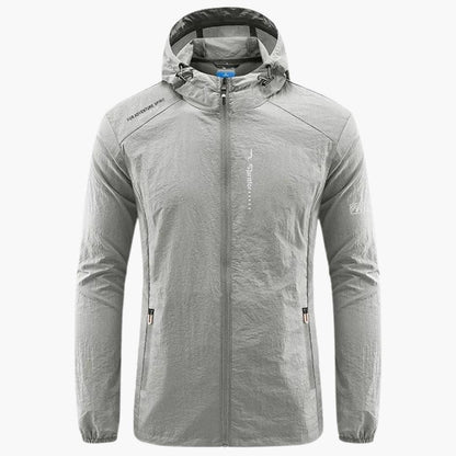 Adrian – Męska Lekka Kurtka Przeciwwiatrowa z Kapturem