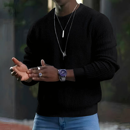 Iván – Męski sweter o grubym splocie dla nowoczesnych mężczyzn