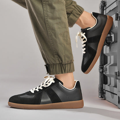 Paweł – Casualowe Męskie Sneakersy z Miękką, Grubą Podeszwą