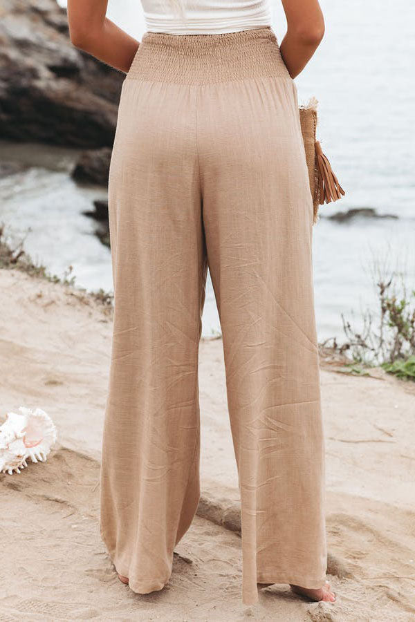 Daniela – Women Pocketed Smocked Pants - Image 5