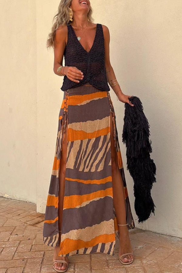 Melanie – Chic Summer Waist Side Lace-up for Women - Image 1