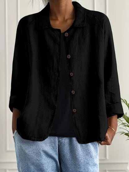 Johanna – Women Casual Button-Up Top - Image 6