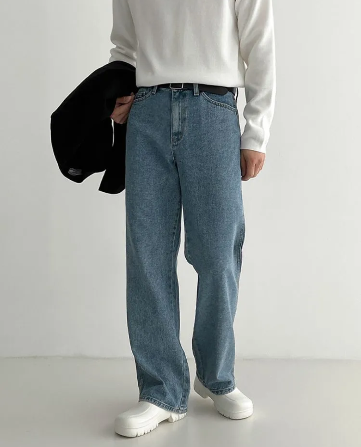 Adrian – Męskie jeansy o szerokim, luźnym kroju
