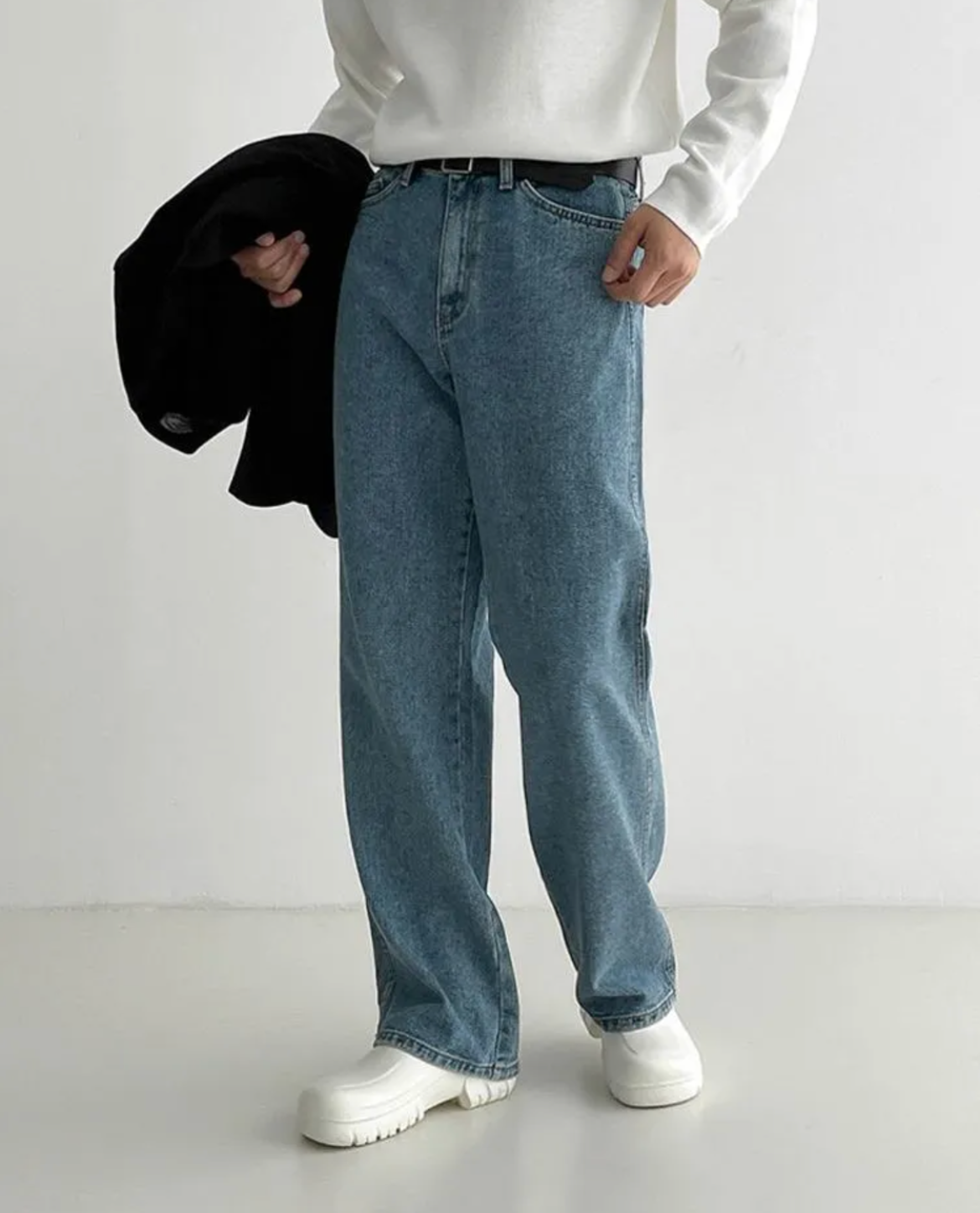 Adrian – Męskie jeansy o szerokim, luźnym kroju