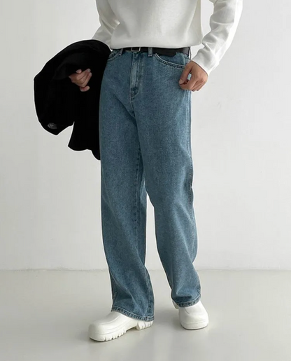 Adrian – Męskie jeansy o szerokim, luźnym kroju