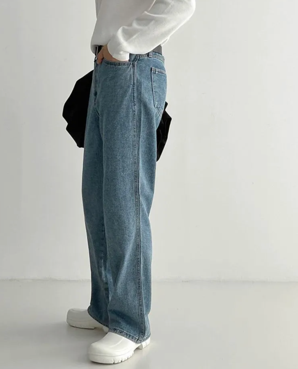 Adrian – Męskie jeansy o szerokim, luźnym kroju