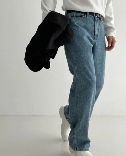 Adrian – Męskie jeansy o szerokim, luźnym kroju