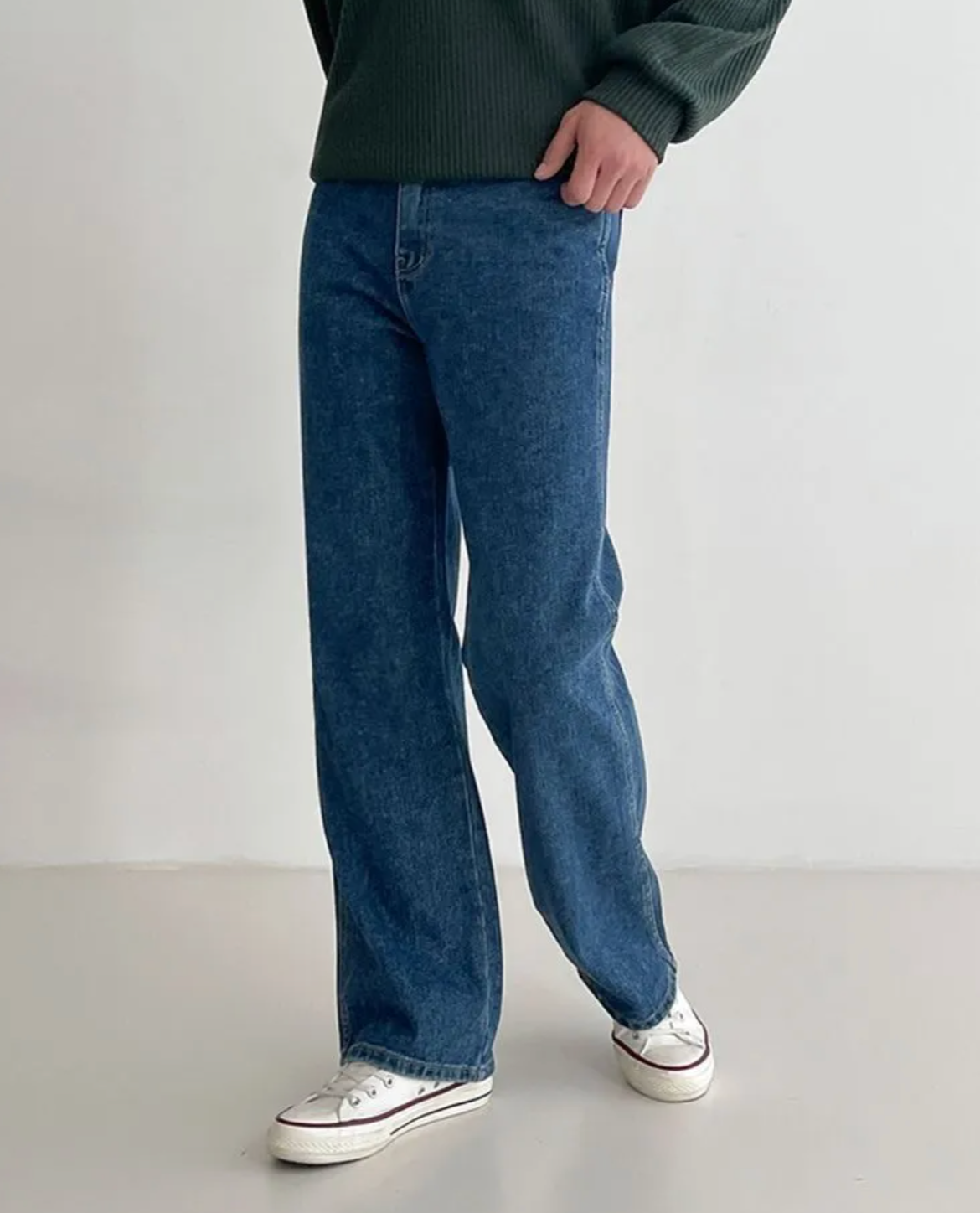 Adrian – Męskie jeansy o szerokim, luźnym kroju