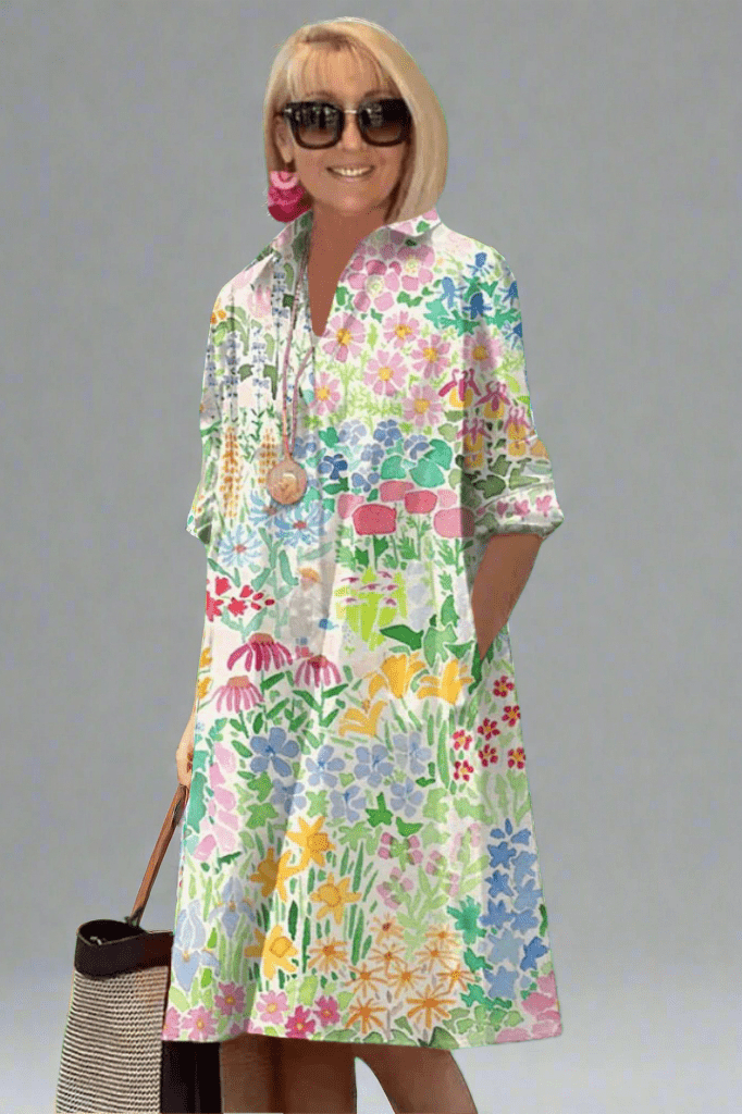 Anika – Floral Summer Dress - Image 1