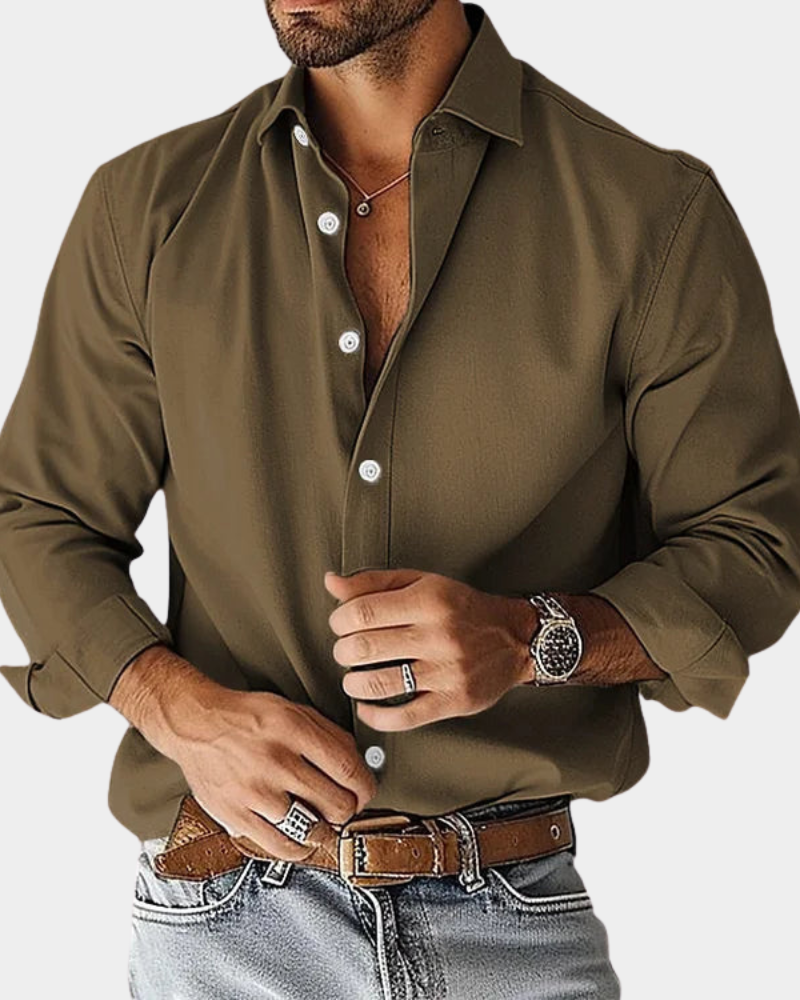 Torben – Stylish Button-Up Shirt - Image 4