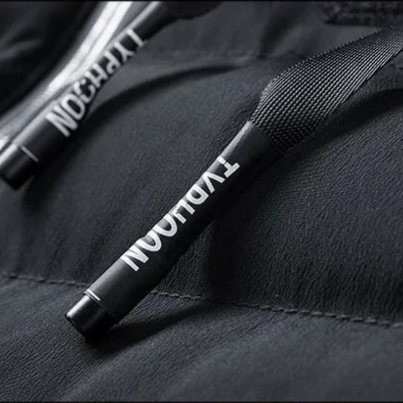 Kamil – Pikowana Bezrękawnikowa Kamizelka Męska z Kapturem