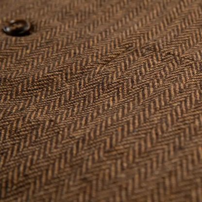 Andrzej – Klasyczna męska kamizelka w jodełkę