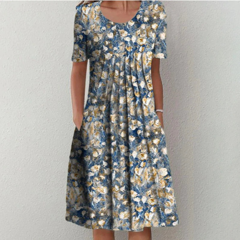 Ella – Floral A-Line Dress - Image 5