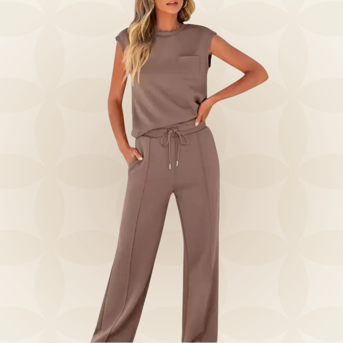 Anna – Stylish Lounge Co-ord Outfit - Image 2