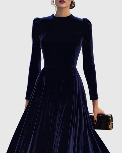 Verena – Elegant Long Sleeve Dress - Image 2