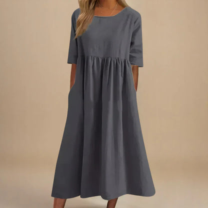 Charlotte – Women Casual Midi Dress - Image 6