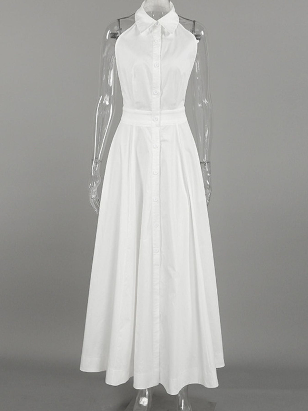 Nadine – Sleeveless Halter Dress - Image 5
