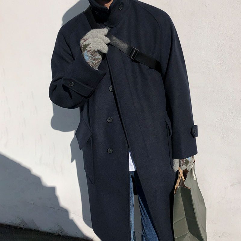 Dorian – Męski płaszcz wełniany oversize