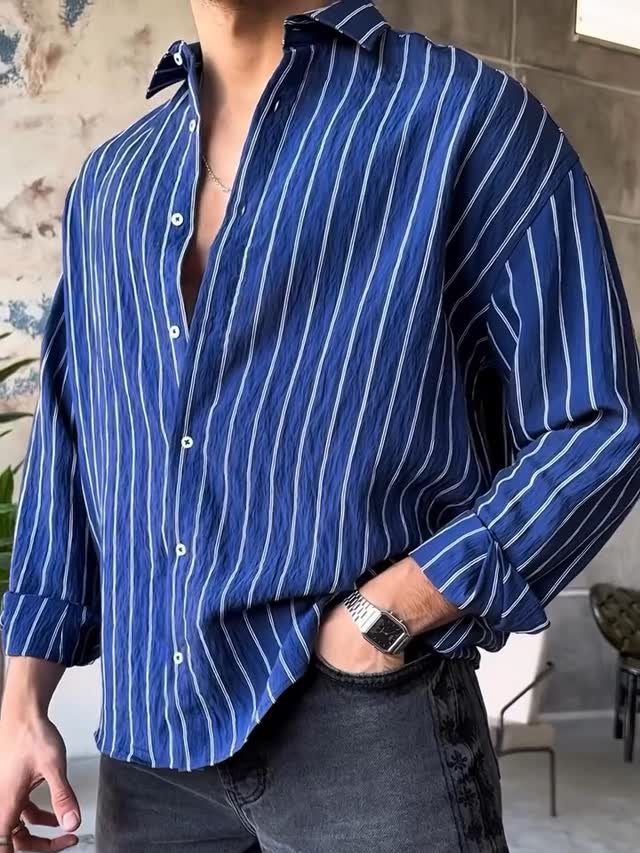 Liam – Stylish Striped Shirt for Men - Image 6