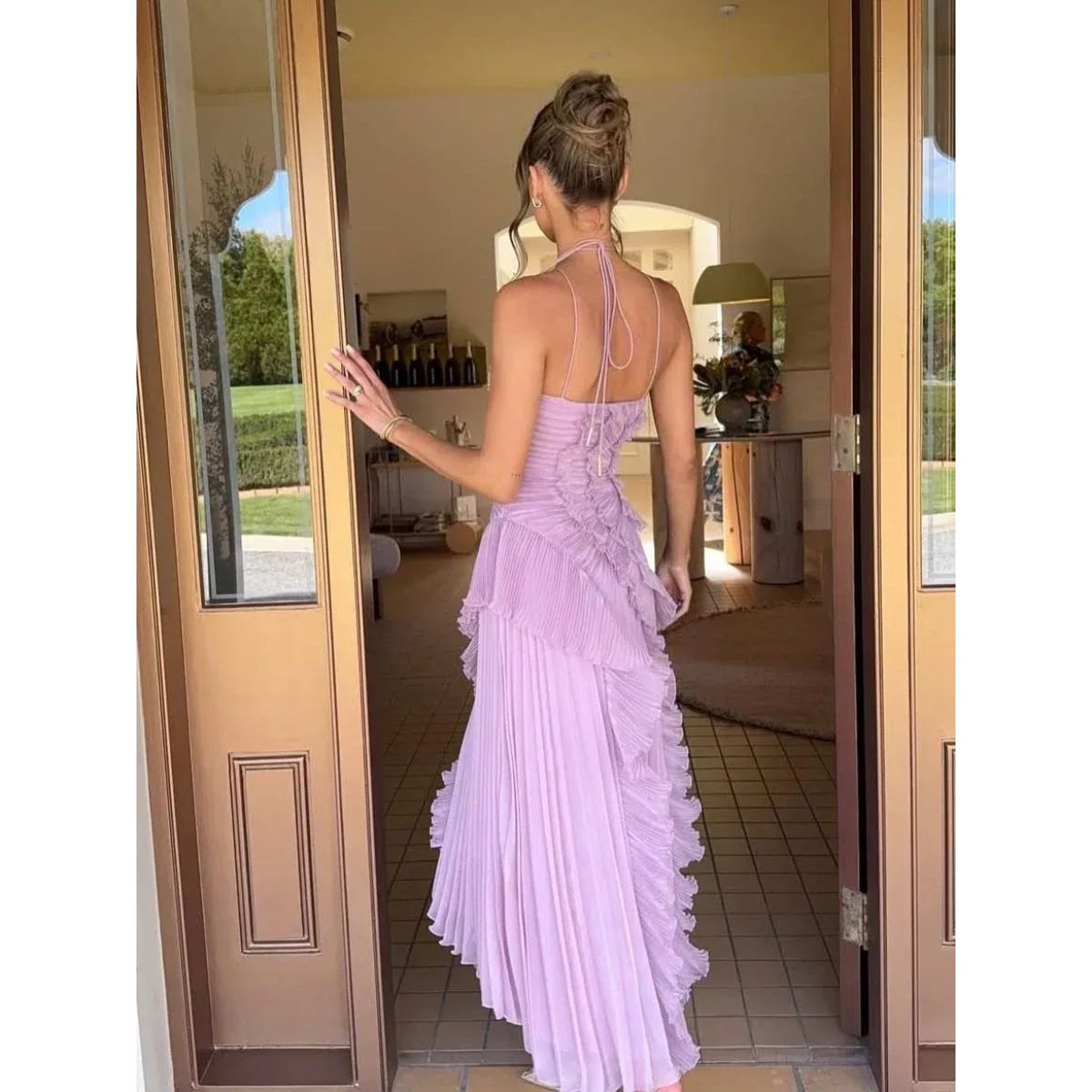 Emilia – Elegant Pleated Dress for Women - Image 7