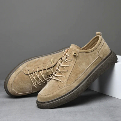 Oliver – Zamszowe sneakersy męskie o minimalistycznym designie